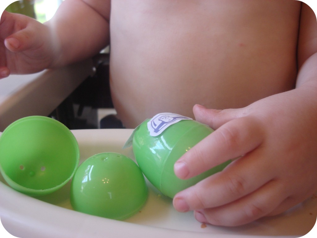 toddler sticker easter eggs