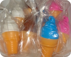 ice cream party favors