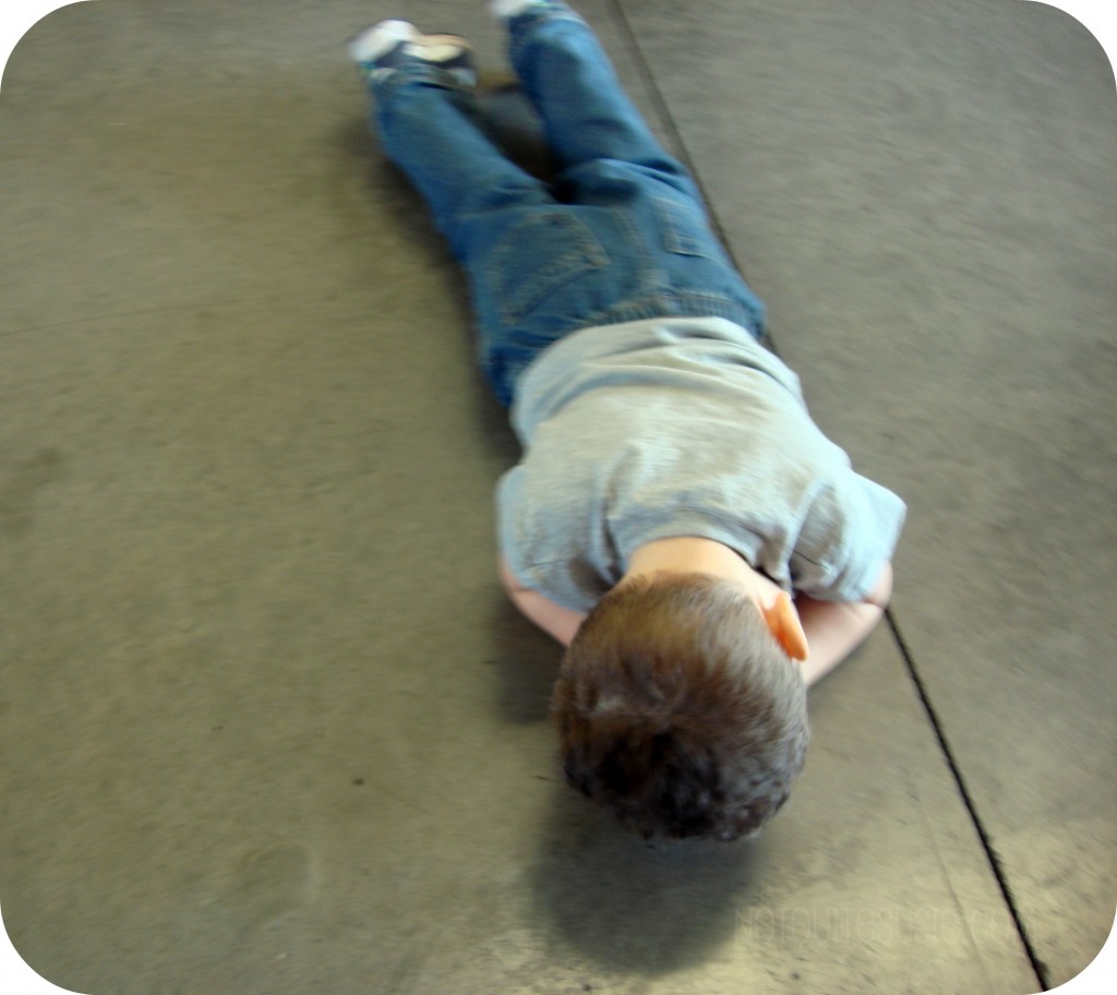 toddler tantrum