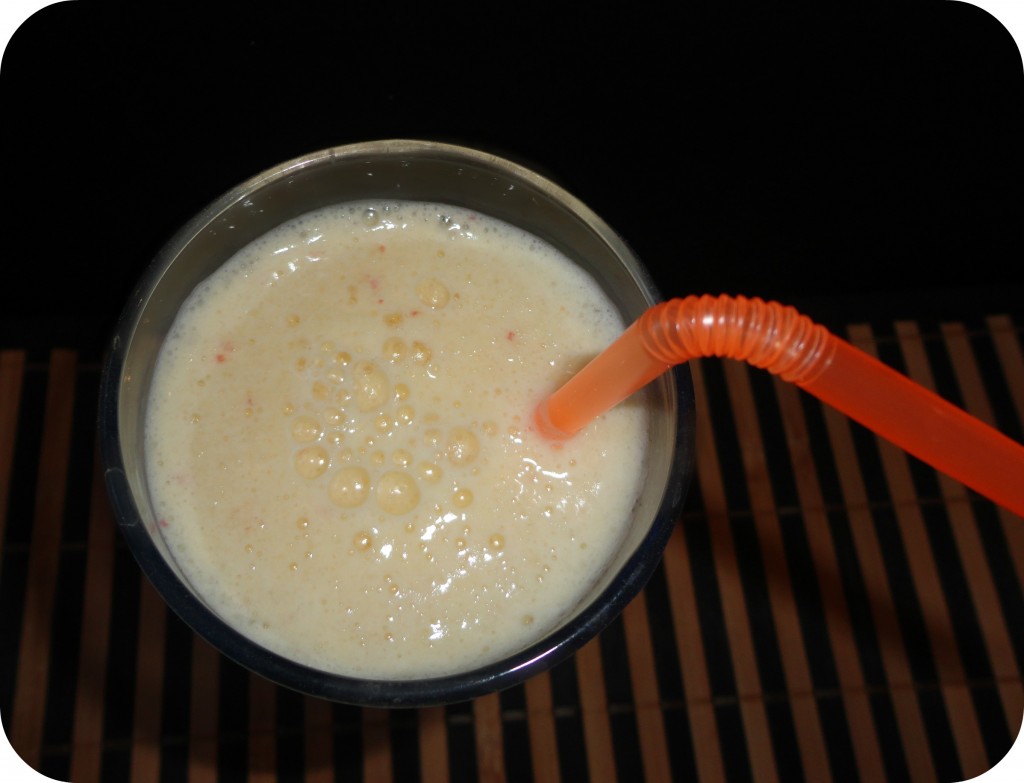 groovy apple-orange smoothie