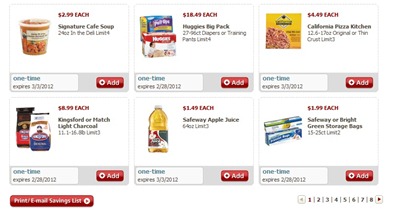 digital coupons to card