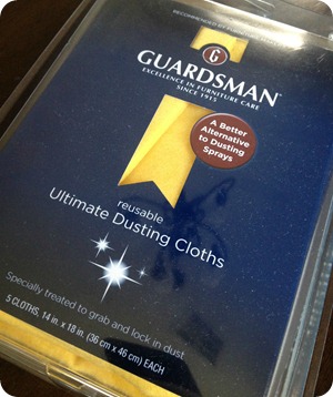 guardsman dusting cloths