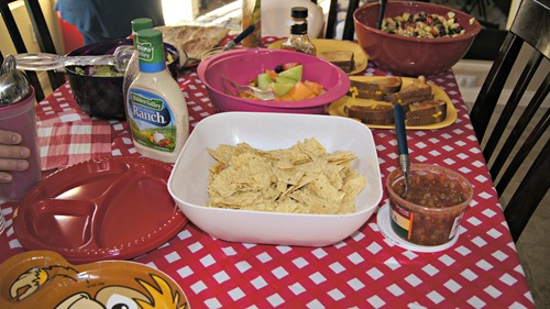 Backyard Bash Spread