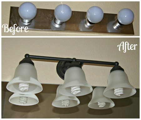 Lighting Before and After Lighting Before and After