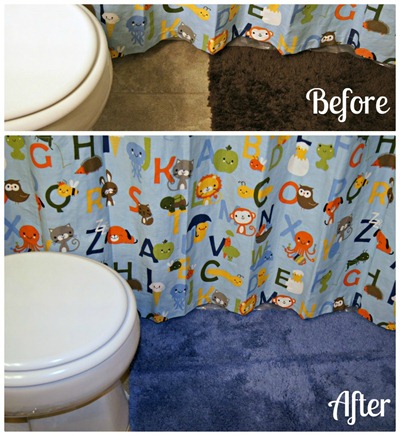 Rug Before and After Rug Before and After