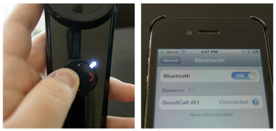 Connecting your Good Call handset Connecting your Good Call handset