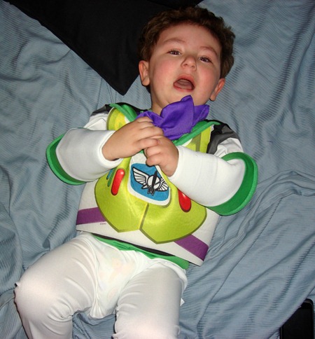 Toddler not liking costume