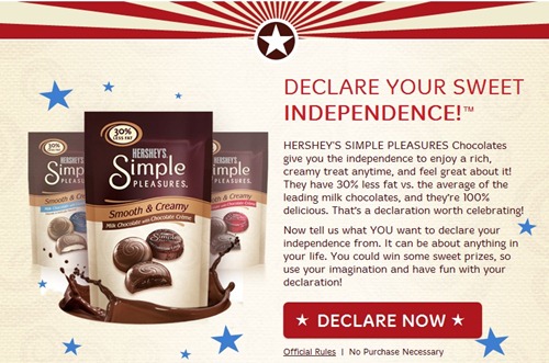Declare Independence Tab