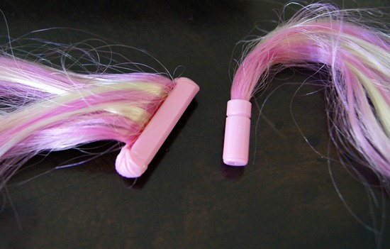 Hair and tail attachments