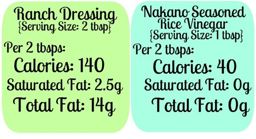 Ranch Dressing vs Rice Vinegar Ranch Dressing vs Rice Vinegar