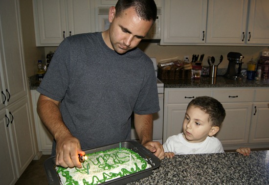 Lighting Birthday Candles