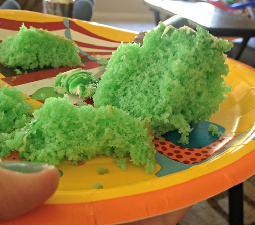 green cake green cake