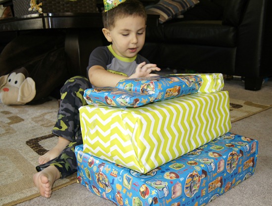 pile of presents pile of presents