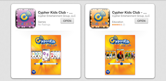 cypher kids club apps cypher kids club apps