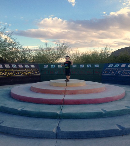preschooler park