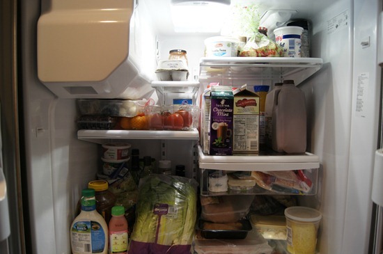 Fridge contents Fridge contents