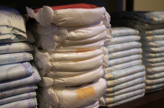 Pull-ups and Huggies
