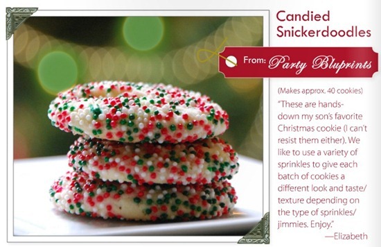 candied snickerdoodles