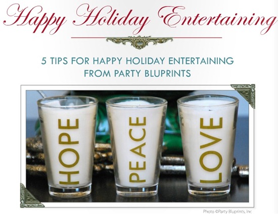 happy holiday entertaining