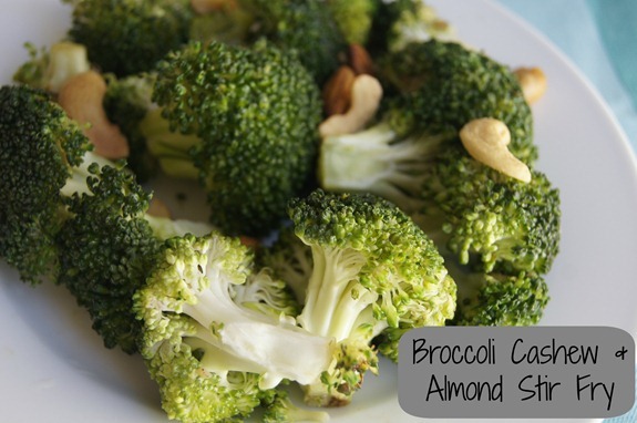 Broccoli Cashew & Almond Stir Fry Recipe Broccoli Cashew & Almond Stir Fry Recipe