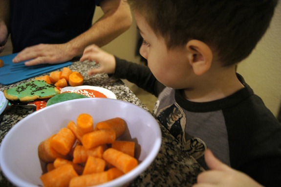 Cookies and carrots