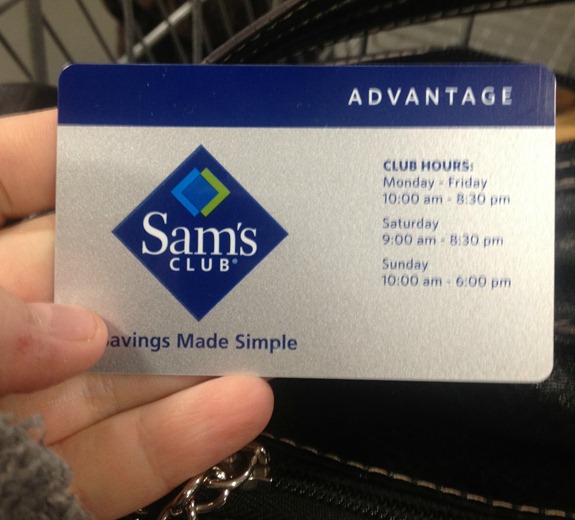 Sam's Club Membership Card
