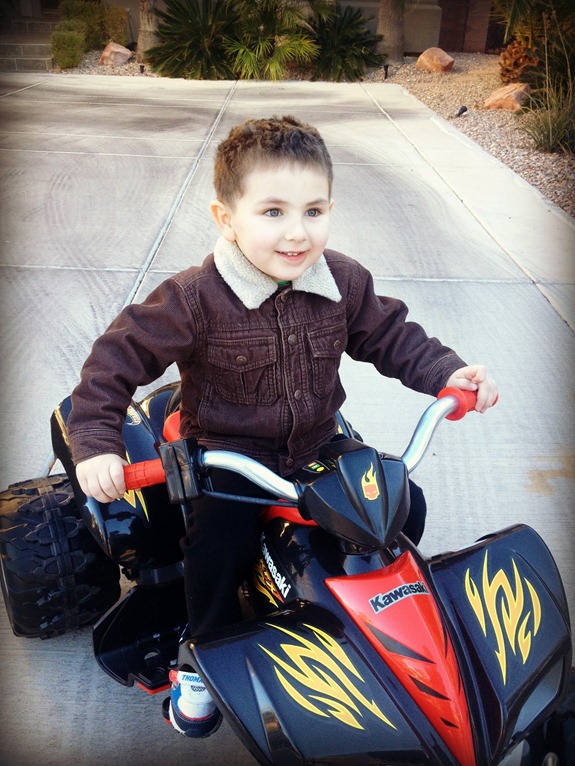 Shane on Kawasaki