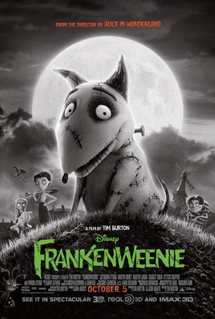 frankenweenie movie poster