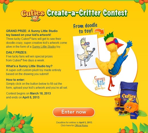 Create-a-Critter Contest