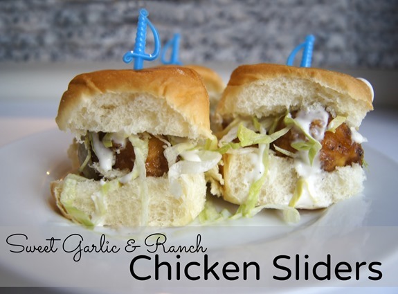 Easy Sweet Garlic and Ranch Chicken Sliders Easy Sweet Garlic and Ranch Chicken Sliders