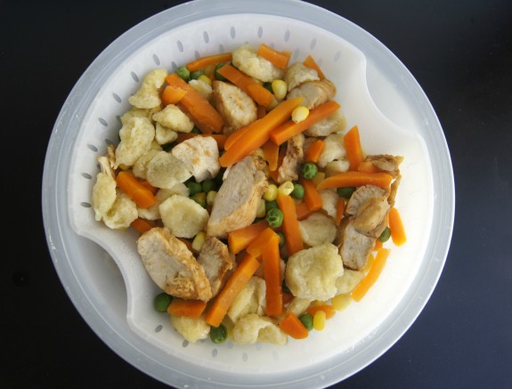 Healthy Choice Crustless Pot Pie Steamer