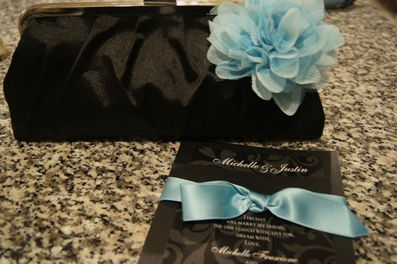 Pool Blue Invitation & Flower Pool Blue Invitation & Flower