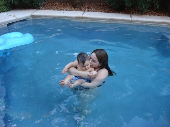 Swimming with Shane