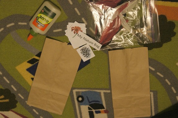 My Nature Bag- Materials My Nature Bag- Materials