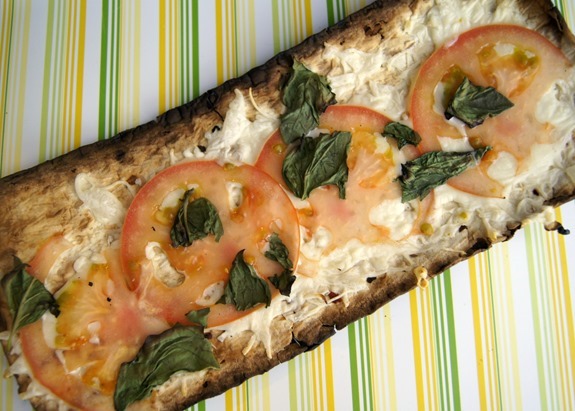 Thin Crust Spicy Margarita Pizza Thin Crust Spicy Margarita Pizza