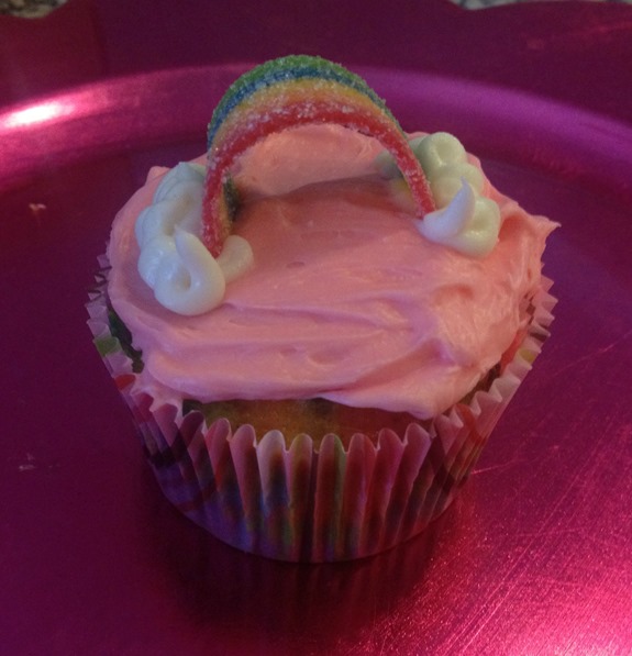 rainbow cupcake rainbow cupcake