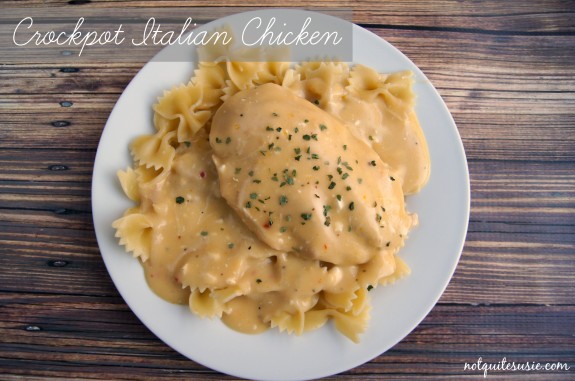 Crockpot Italian Chicken