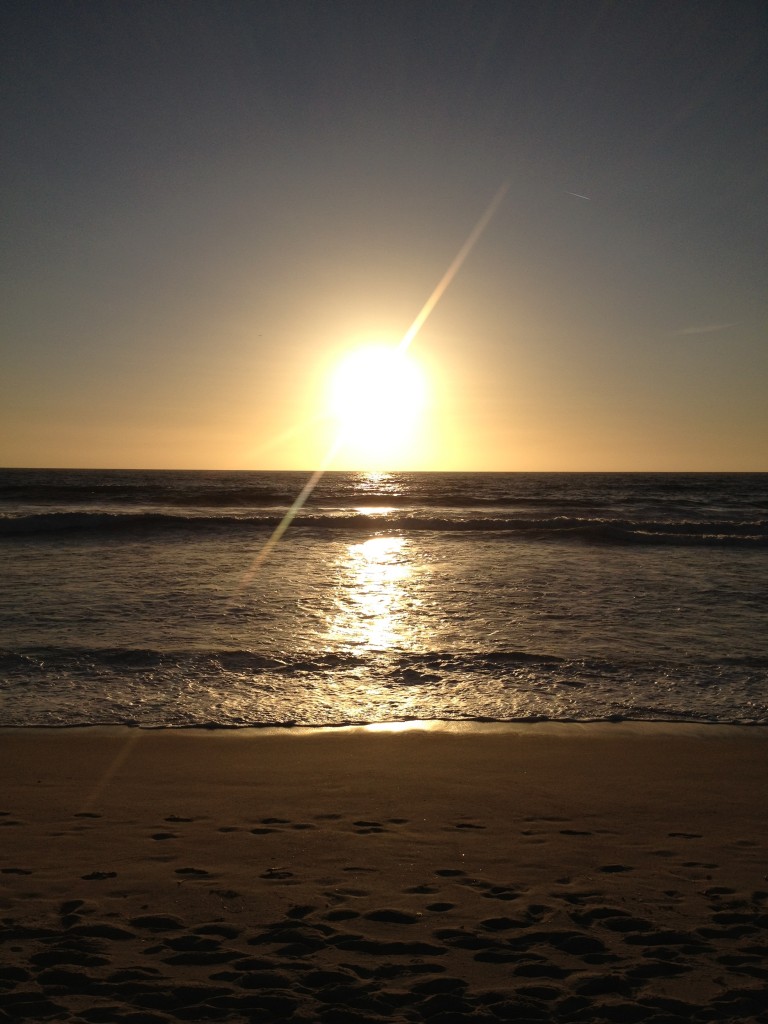 beach sunset