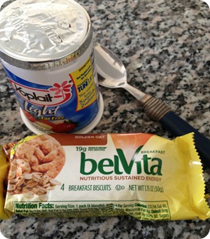 belvita with yogurt