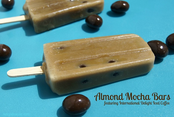 Almond Mocha Bars with International Delight Iced Coffee