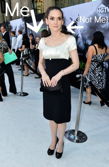 Winona Ryder Red Carpet Premiere Frankenweenie