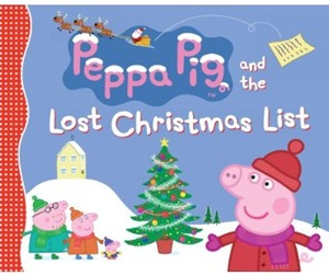 peppa pig lost christmas list
