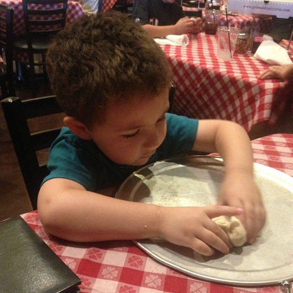 Grimaldis pizza dough for kids