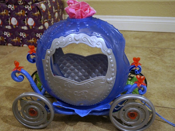 Mattel Cinderella carriage transformed