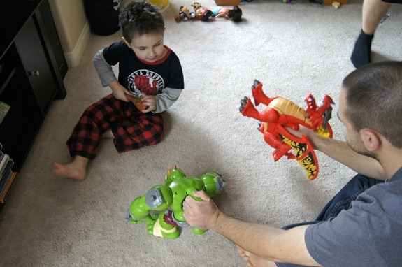 Imaginext Dragon and Ogre