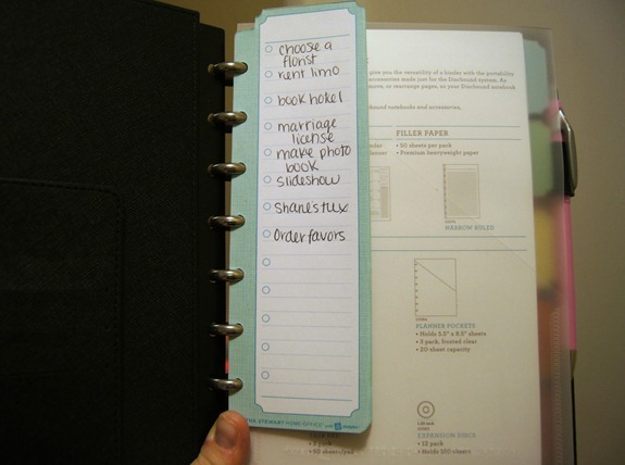 Martha Stewart Task Notebook