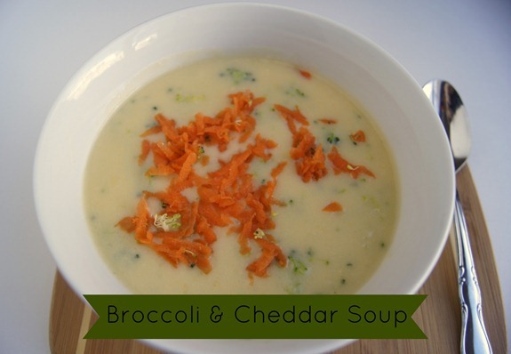 Broccoli and Cheddar Soup