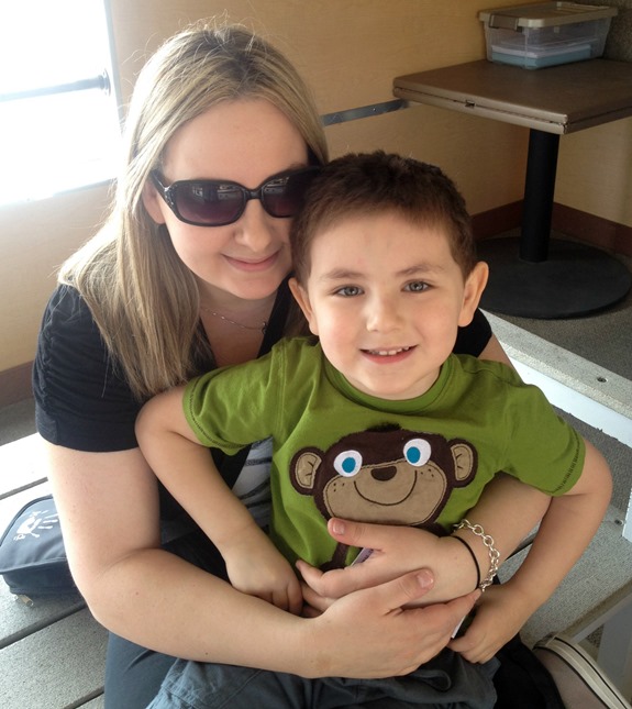 Mommy and Son- Thomas the Train