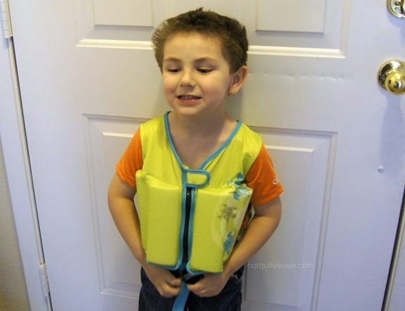 one year old swim vest