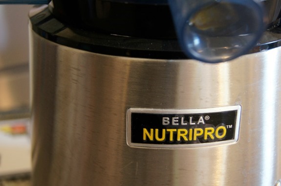 Bella nutripro online cold press juicer